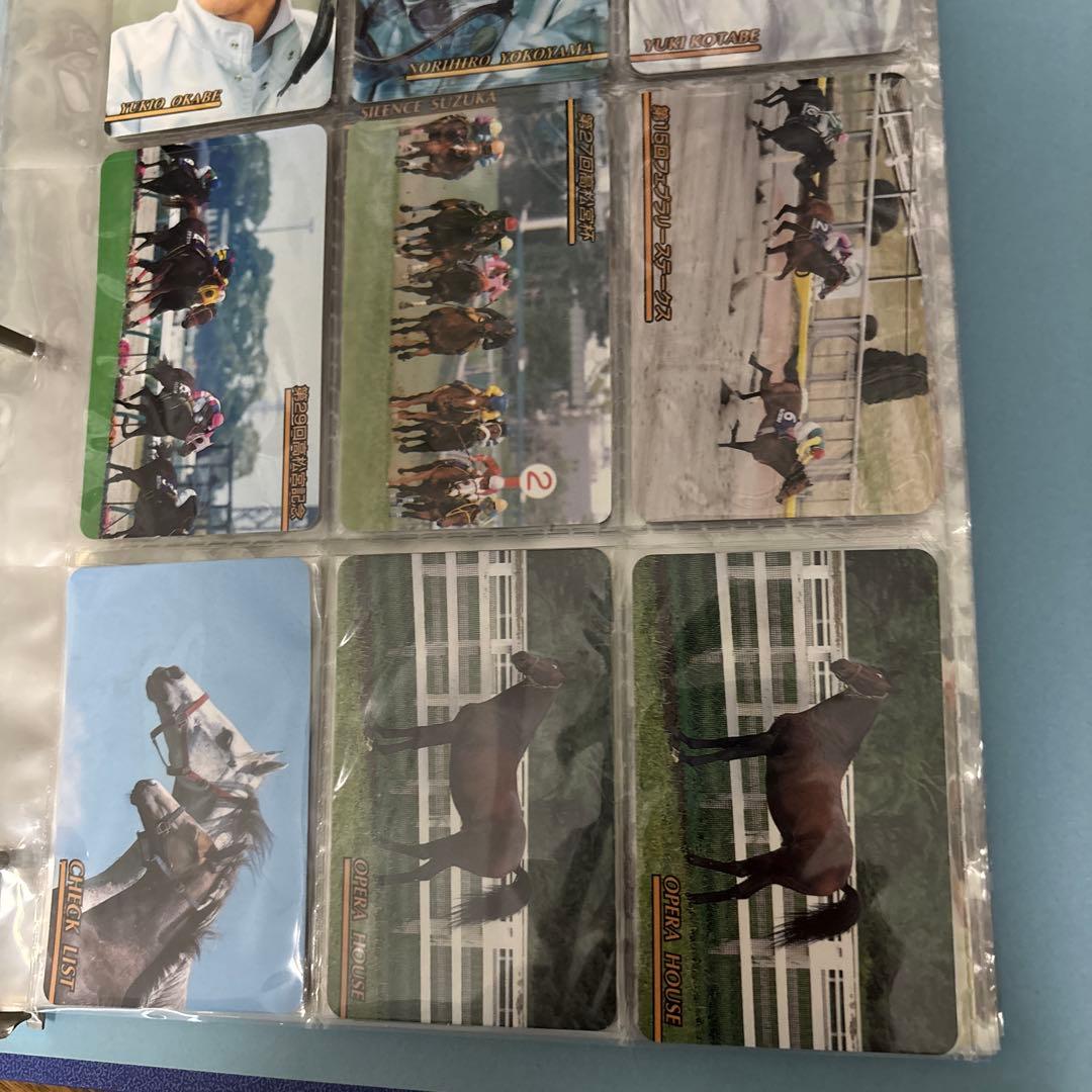 東ハト　競馬カード　ファイル　サイレンススズカ　カード　ナリタブライアン　未開封