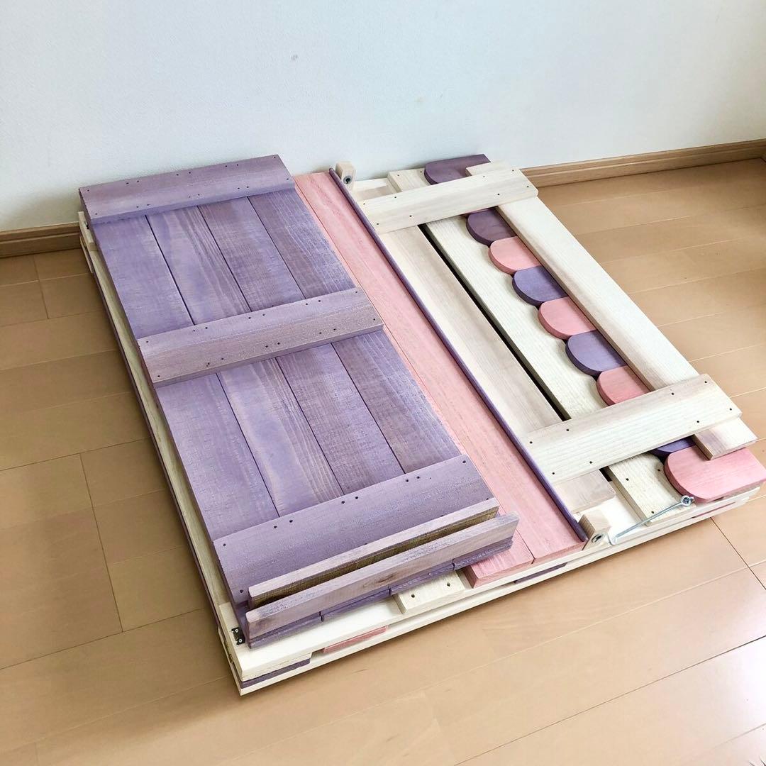 ⚫︎ペイント無し/イベント什器/折りたたみ什器/マルシェ/折りたたみ/ディスプレイ