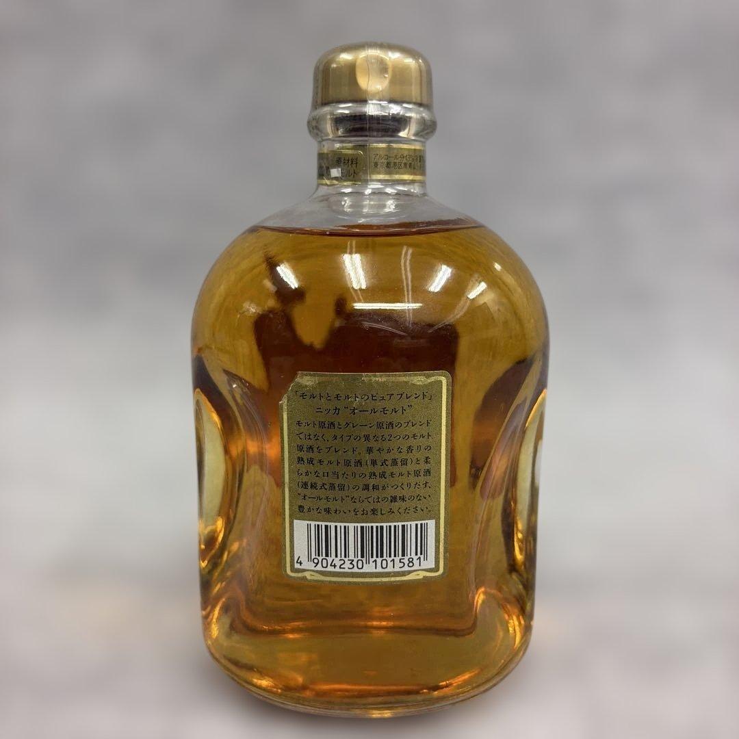 【古酒】未開栓　ニッカウヰスキー　オールモルト（旧ラベル）