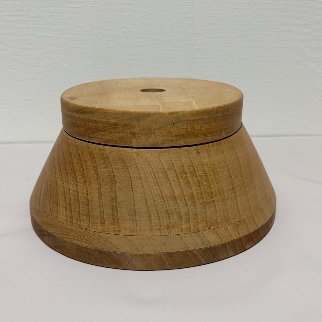 帽子木型 4点セット 帽子製作道具 木工芸品