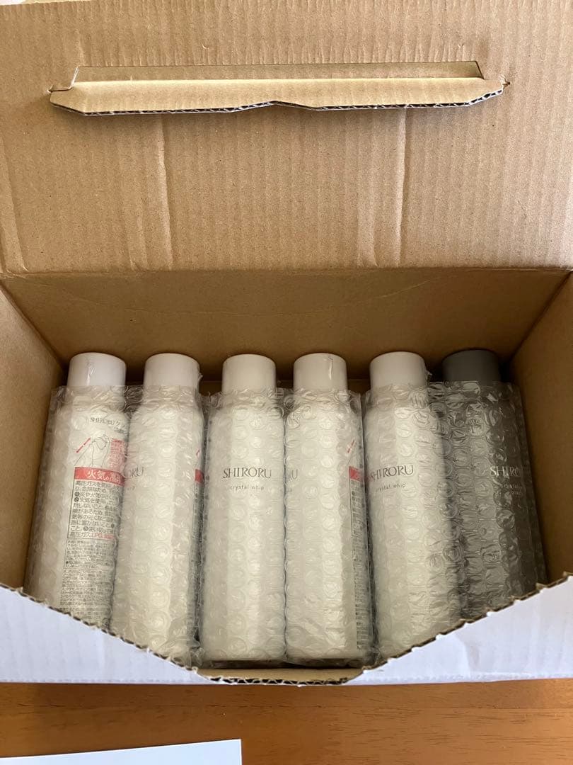 SHIRORU クリスタルホイップ 120g 6本✩.*˚