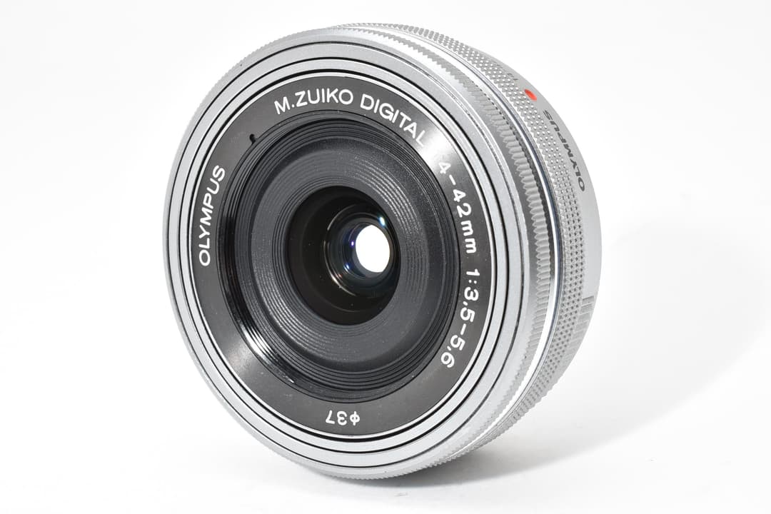 OLYMPUSM.ZUIKOED14-42mm シルバー 0411