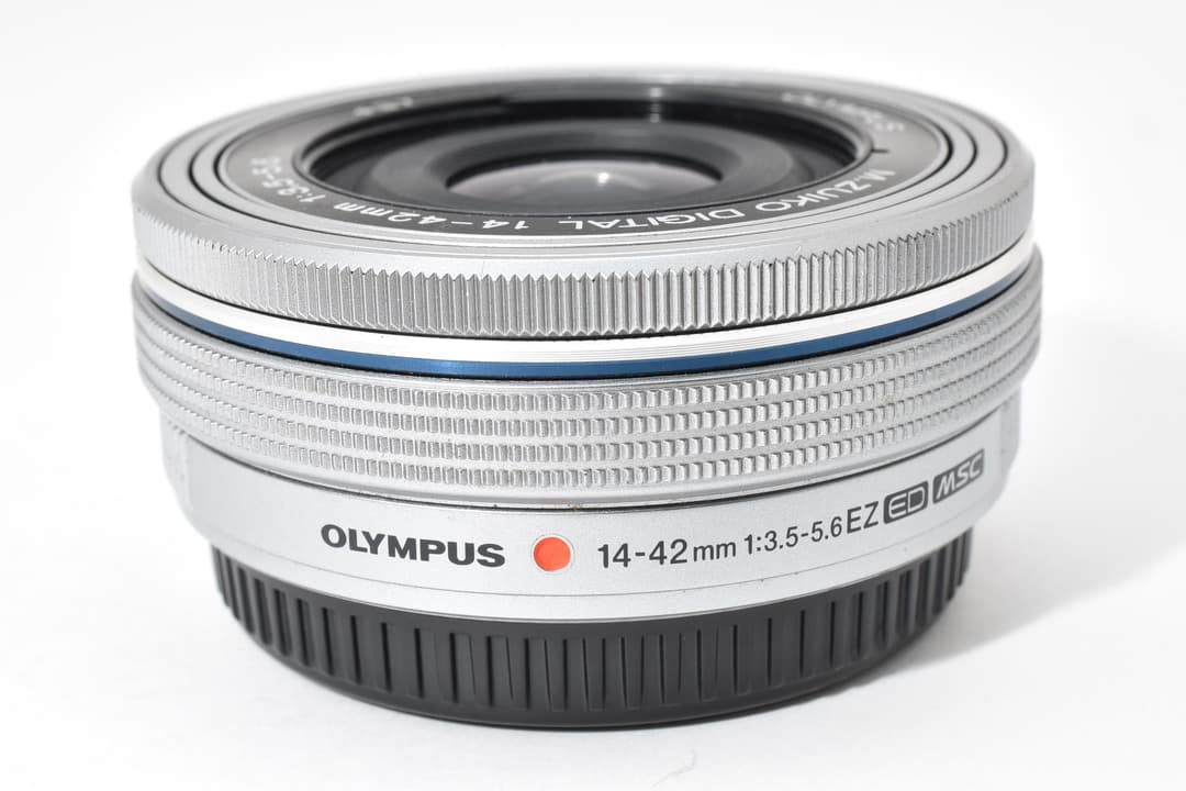 OLYMPUSM.ZUIKOED14-42mm シルバー 0411