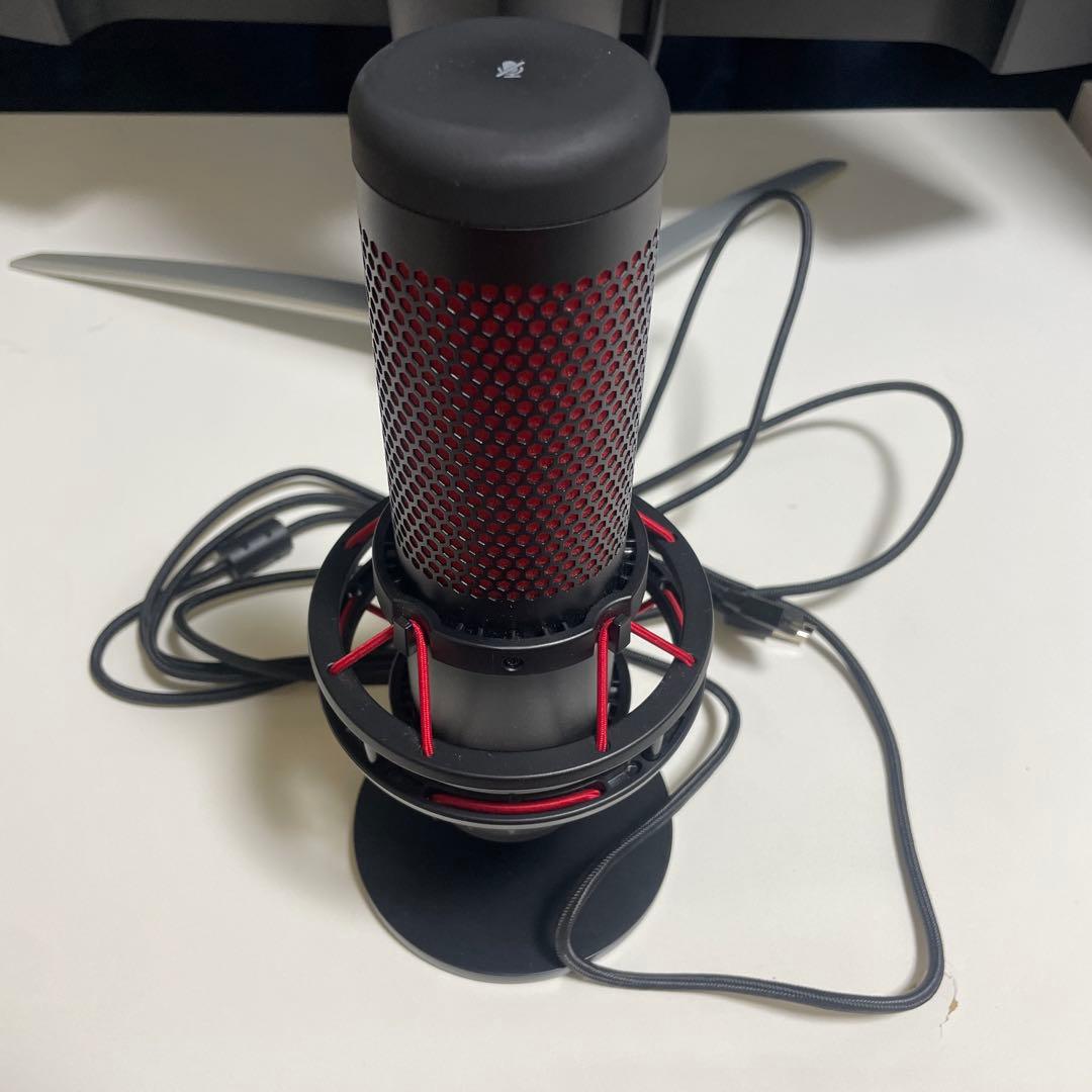 HYPERX QuadCast & SONY ECM-PCV80Uセット