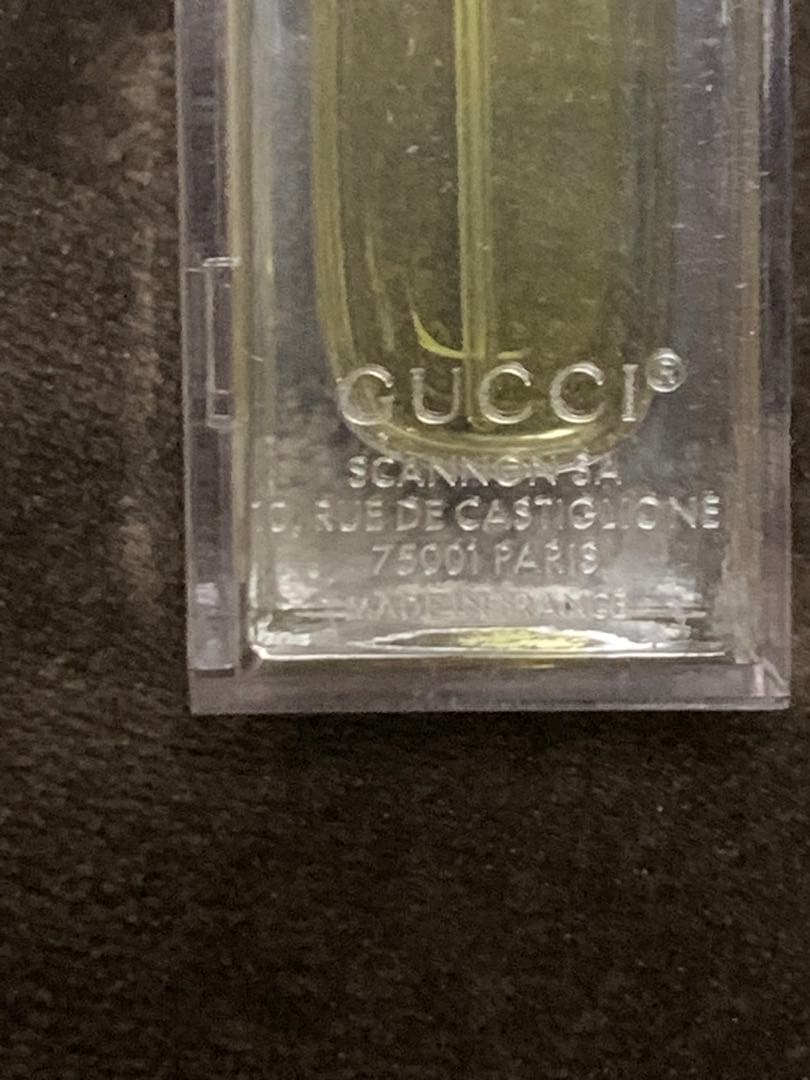 【廃盤 美品 50ml】GUCCI　ENVY エンヴィ プラスチックケース付き