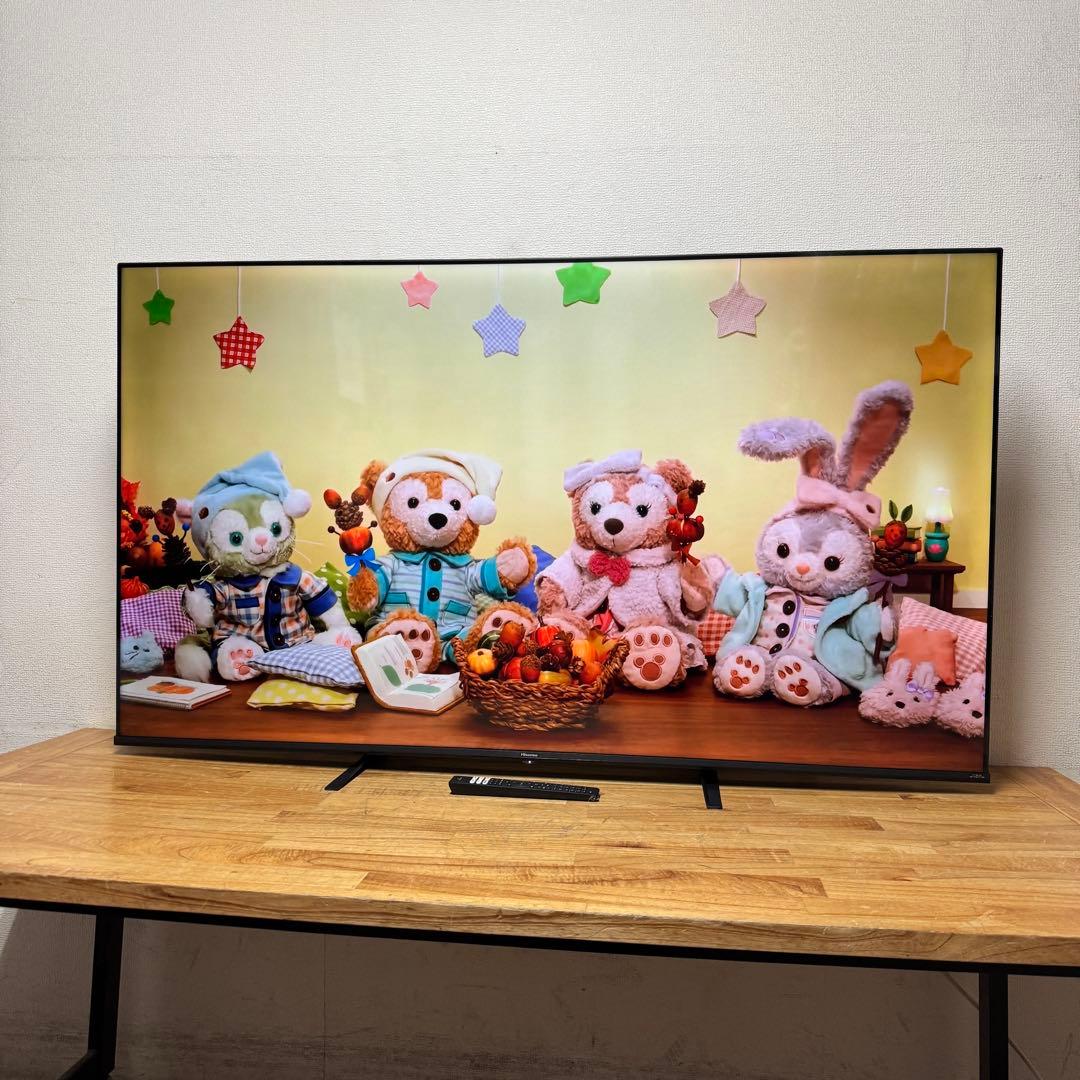 ハイセンス 75V型 液晶テレビ 4Kチューナー内蔵 75E6G 動画アプリ搭載