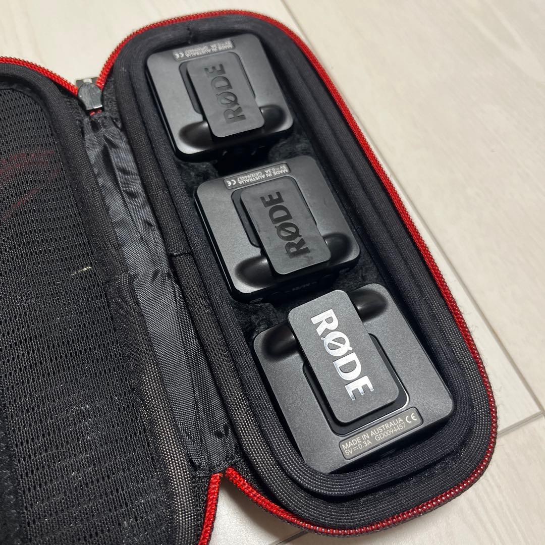 Rode wireless microphoneワイヤレス マイク GO ii