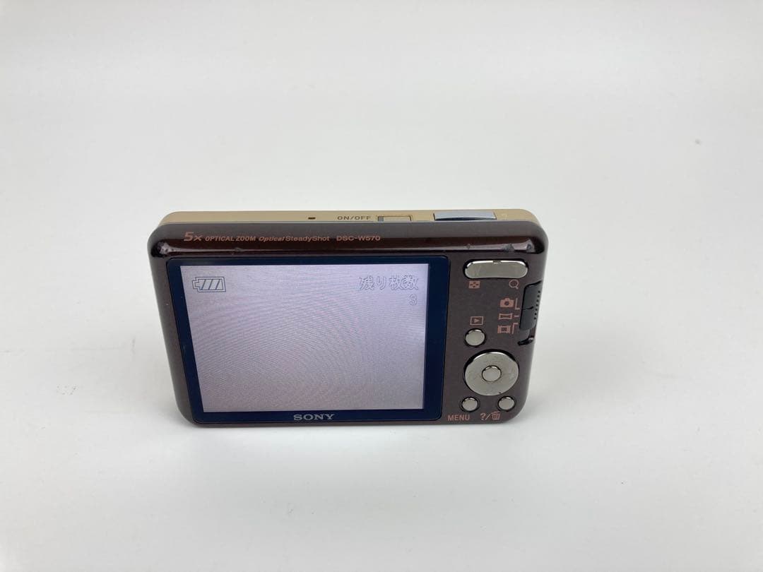 【極美品】SONY Cyber-Shot W570 ゴールド コンデジ