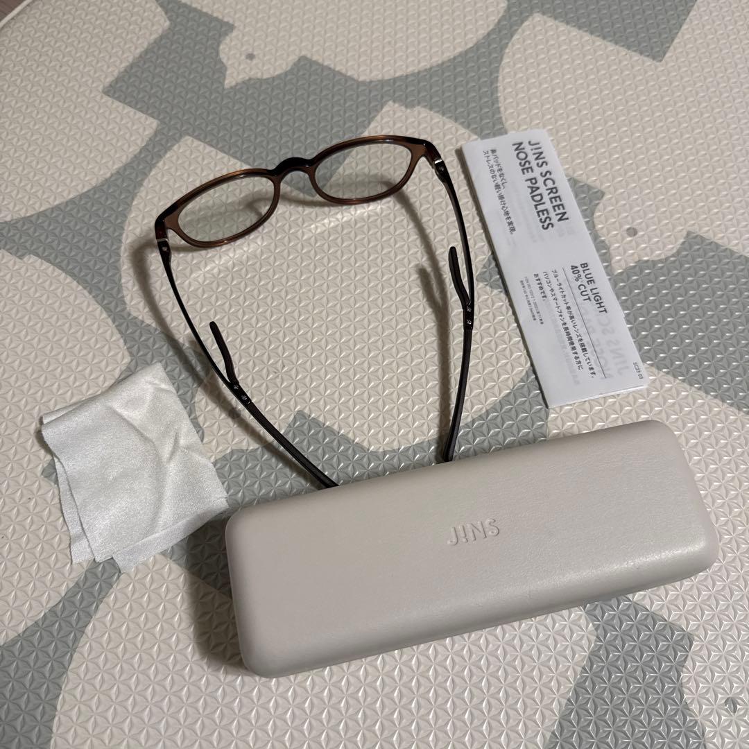メガネ・老眼鏡 JINS SCREEN Nose Padless 40%cut
