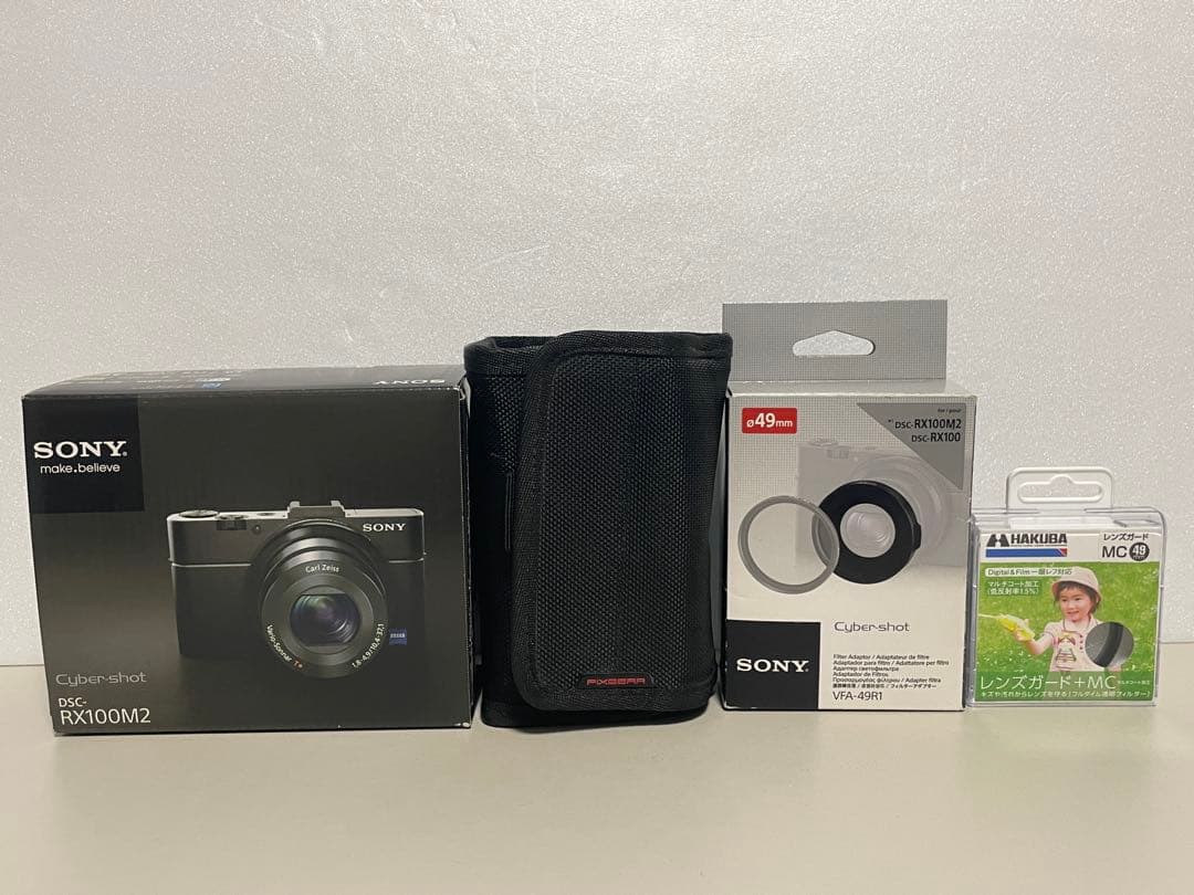 【美品】 SONY RX100 M2 デジタルカメラ サイバーショット