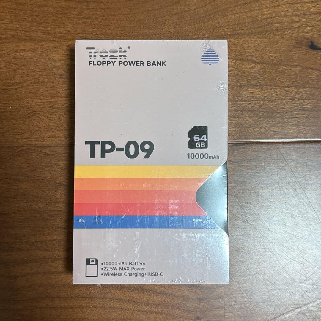 Trozk❣️モバイルバッテリー TP09U レトロ 10000mAh 64GB