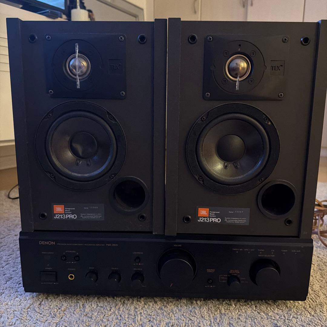 DENON PMA-390IV プリメインアンプ　スピーカーおまけつき