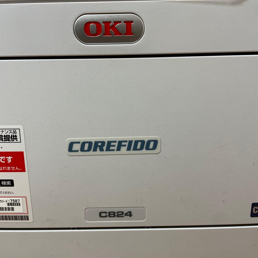 【新品同様】OKI C824dn レーザープリンター