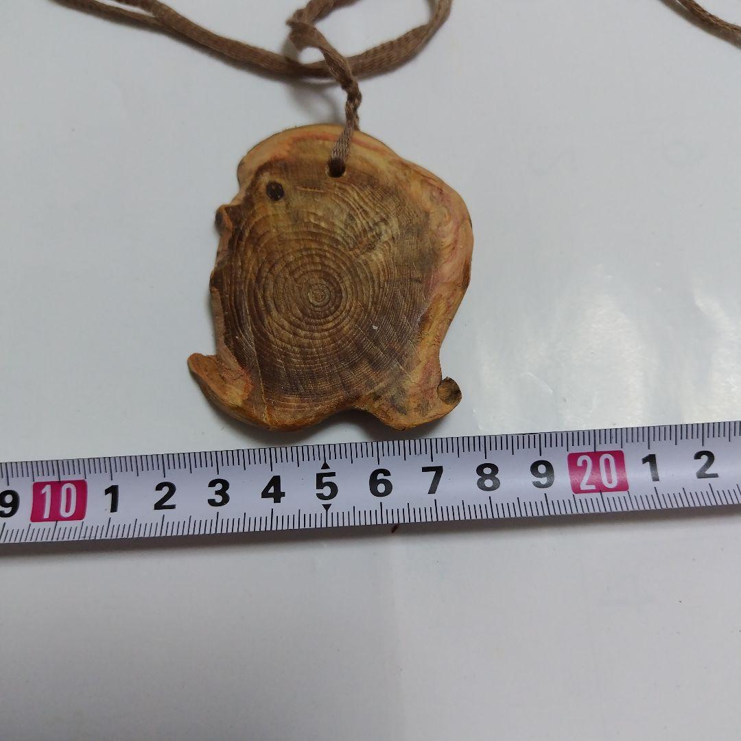 貴重肥松製ハンドメイド ネックレス