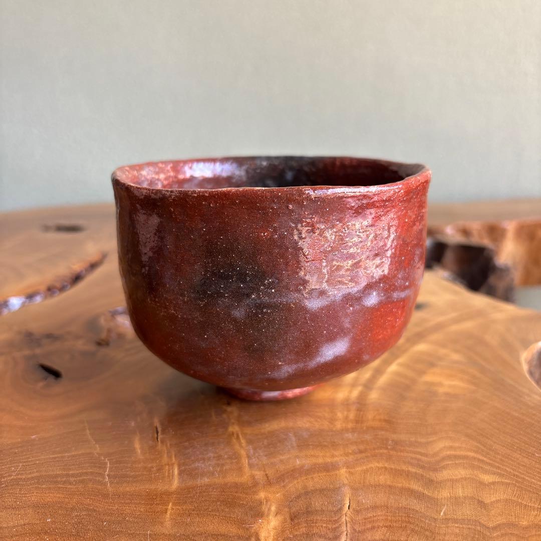 㐂代作 「花ぐもり」共箱 抹茶碗 茶道具