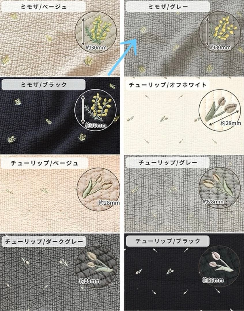 グレー×ミモザ　3ルームズバッグ　ヌビバッグ　ショルダーベルト付き　ハンドメイド