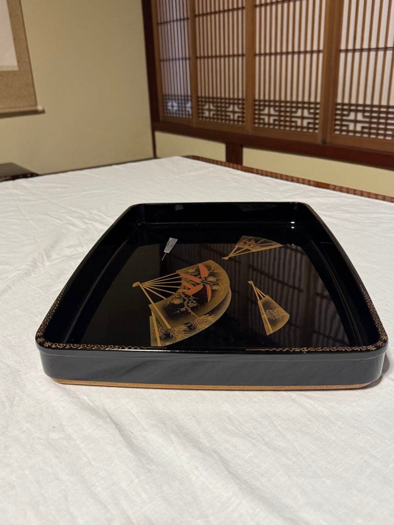 輪島塗　漆器　広蓋　盆