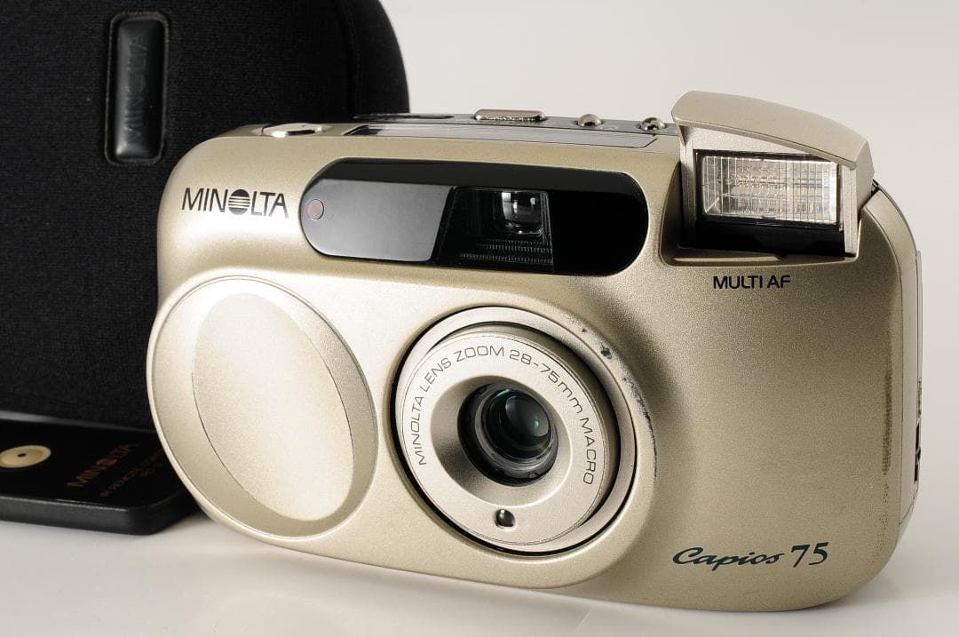 [美品 ケース付き] ミノルタ Minolta capios 75