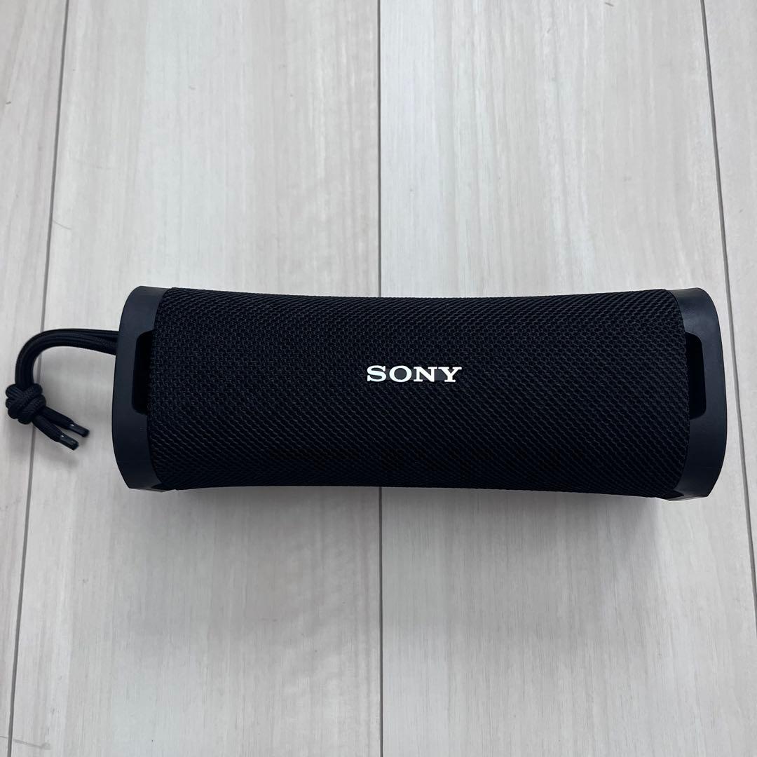 SONY ワイヤレスポータブルスピーカー 防水 ブラック