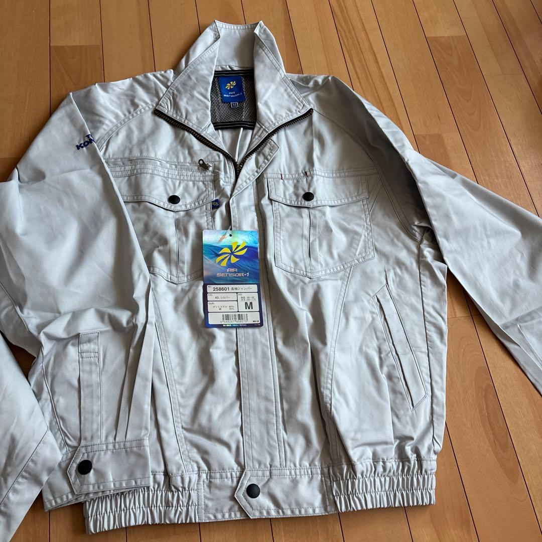 美品AIR SENSOR-1空調服、サイズM 未使用予備の洋服1枚セット