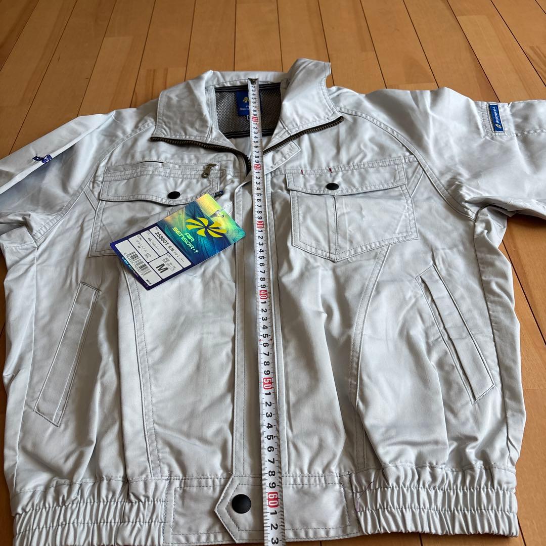 美品AIR SENSOR-1空調服、サイズM 未使用予備の洋服1枚セット