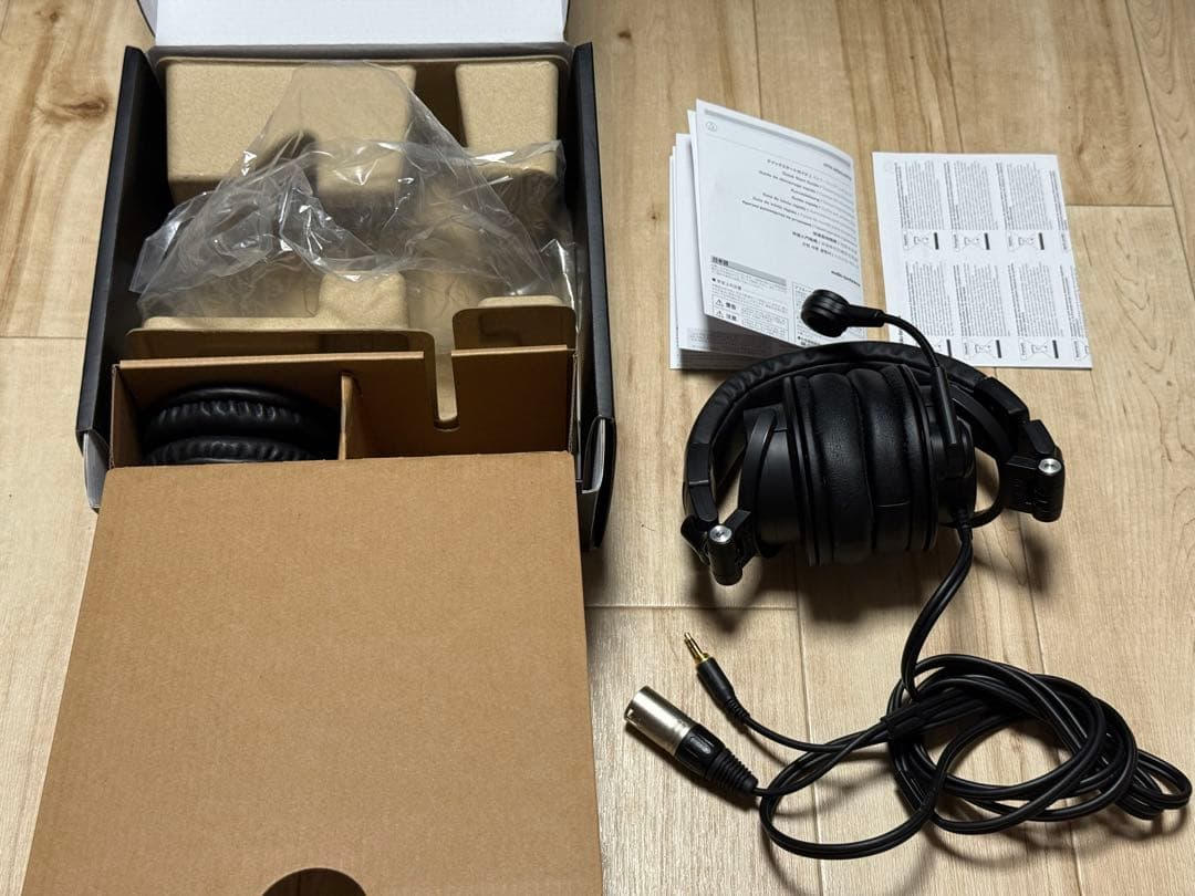ATH-M50xSTS audio-technica XLR接続ヘッドセット