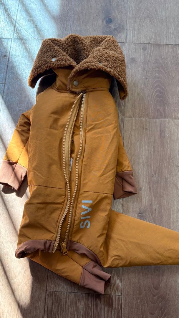 SIVI ウインタースーツ　ウィペット　シナモン　裏地フリース　XL