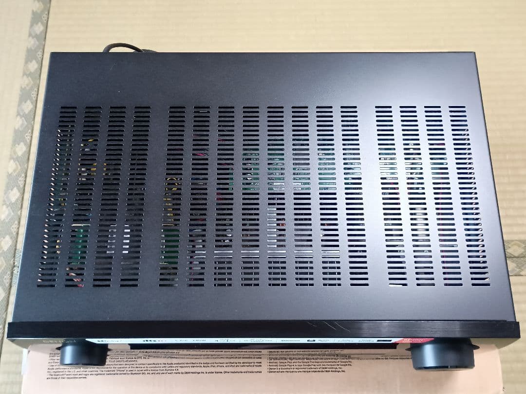 アンプ DENON AVR-X580BT