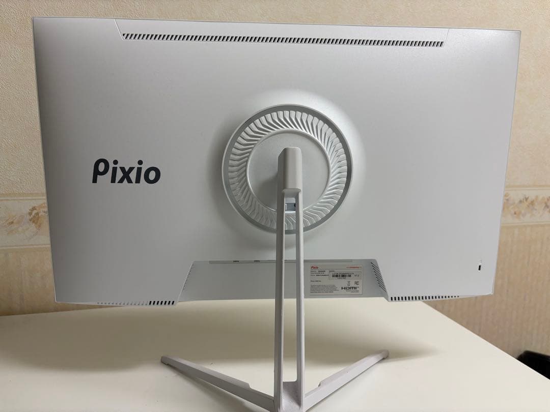Pixio モニター 本体 ホワイト