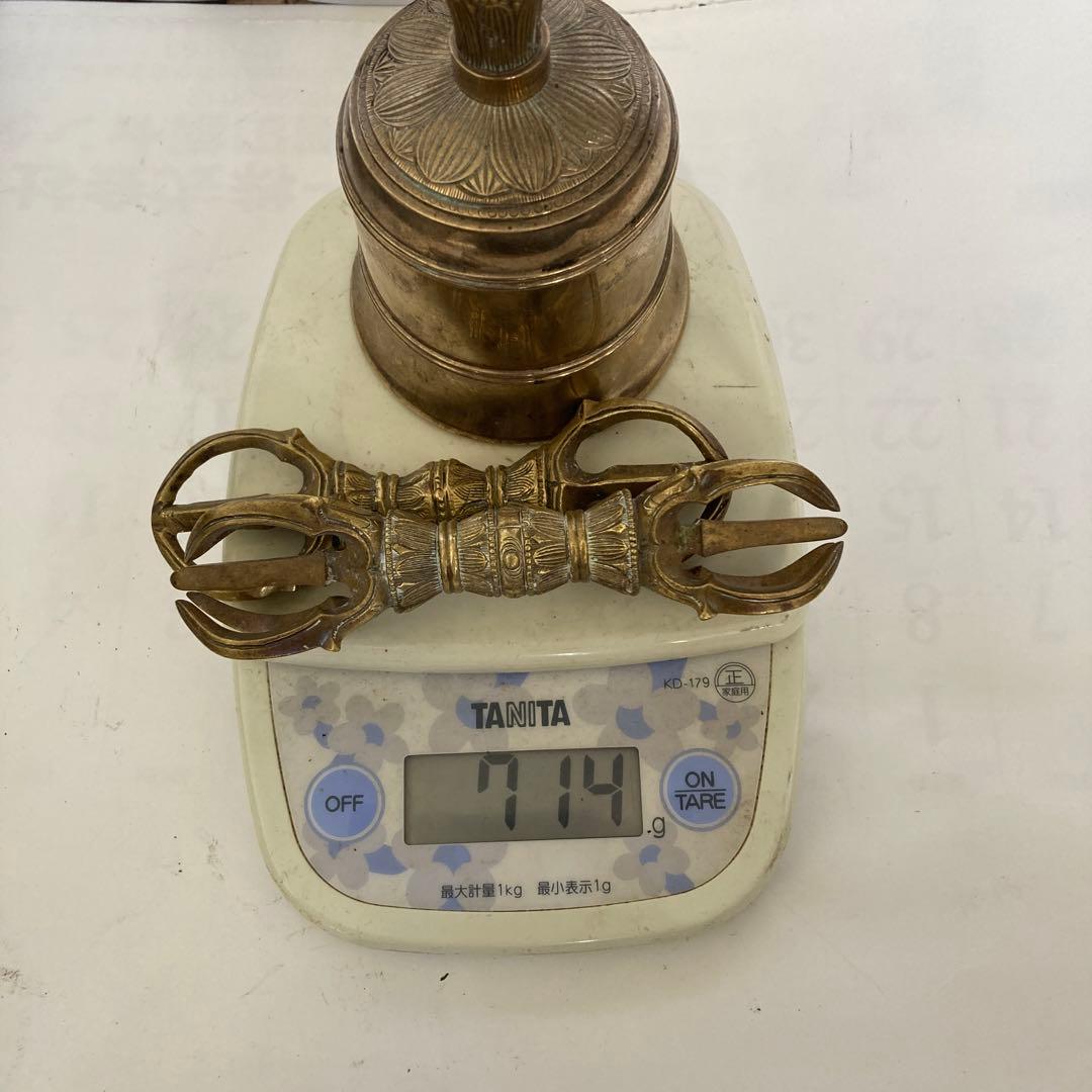法器，真鍮製。