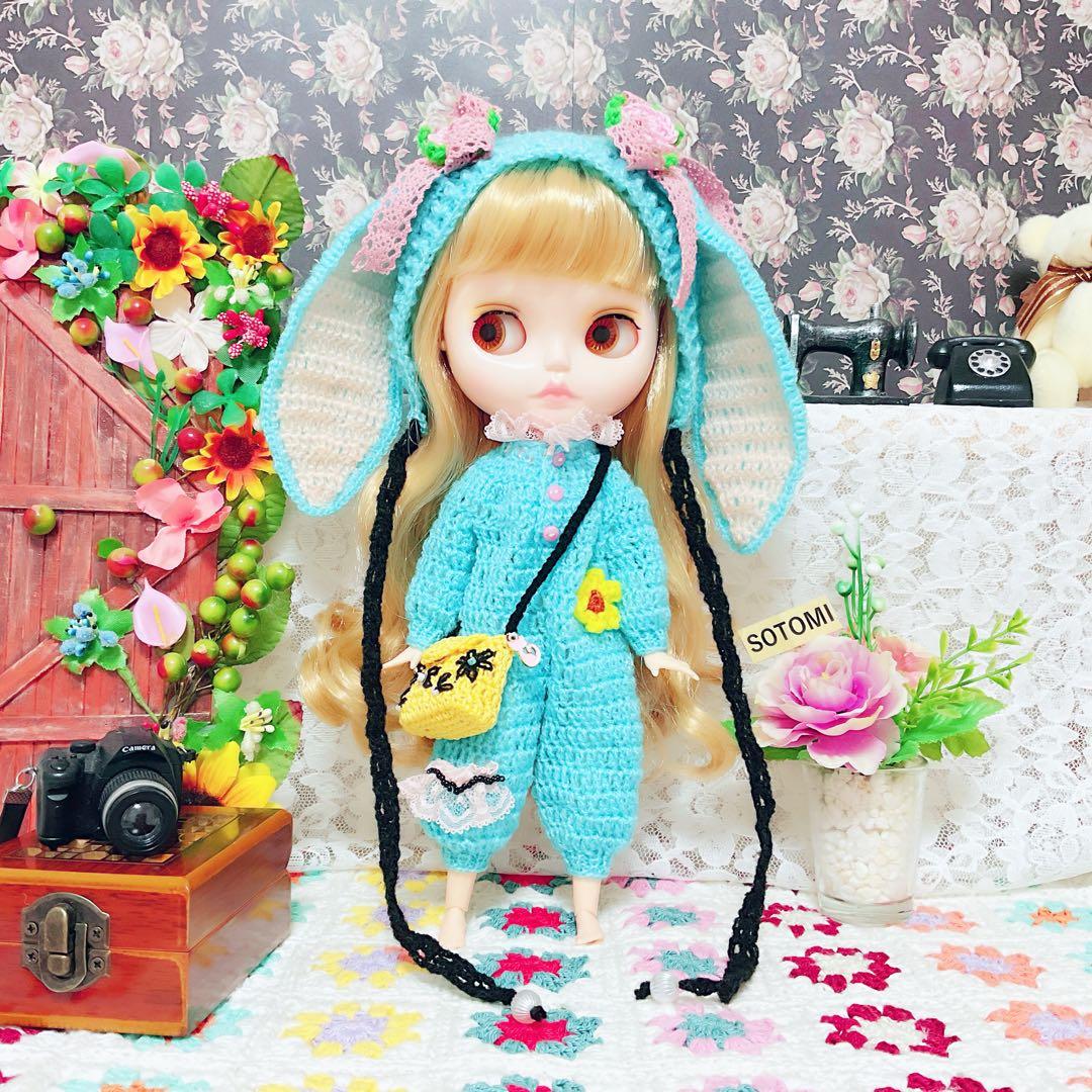 手編みのdayuanbaoドール用 きつねドール服セット