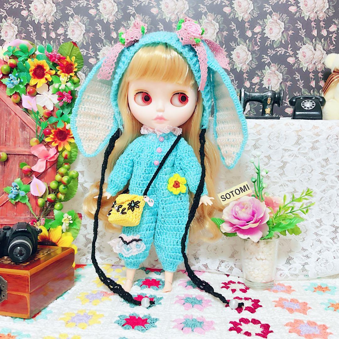 手編みのdayuanbaoドール用 きつねドール服セット