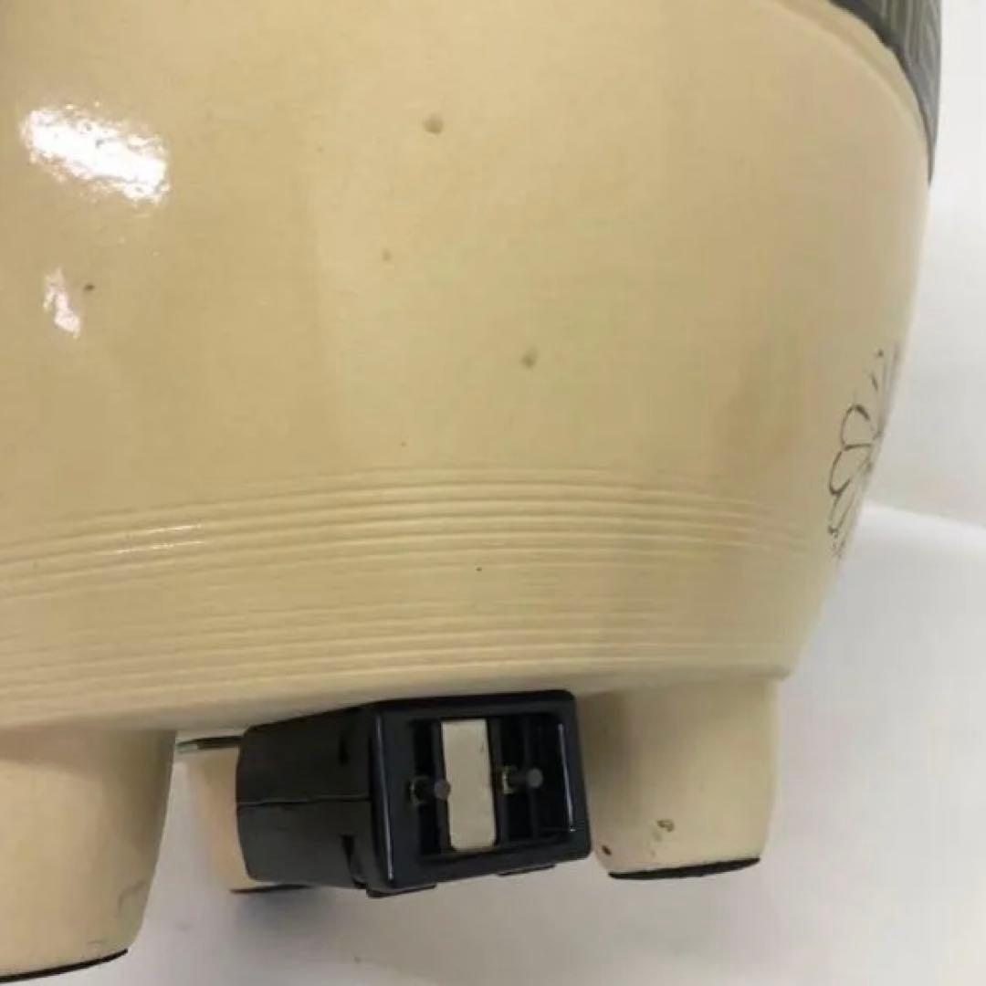 4374-E 茶道具 織部 野々田 風炉型 電熱器 敷板付