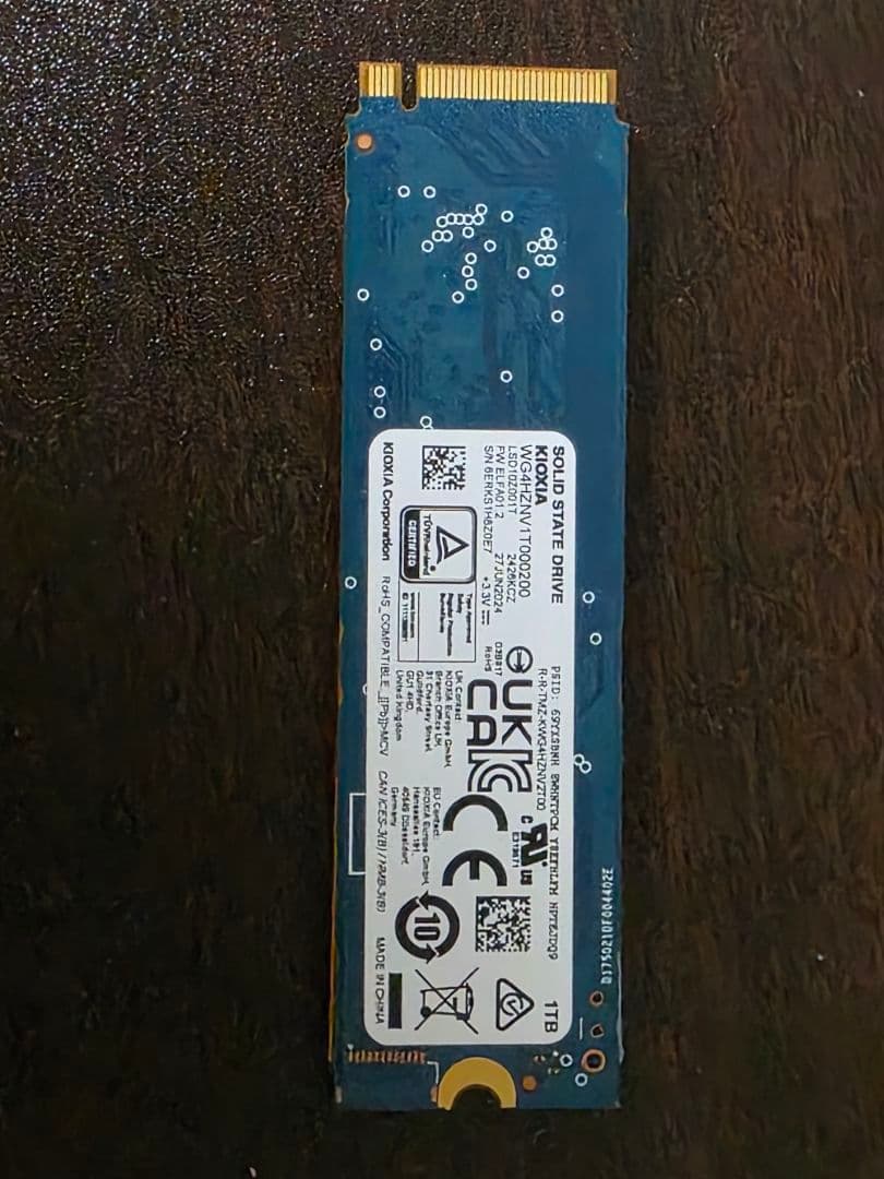 内蔵型SSD KIOXIA EXCERIA PLUS G3 SSD 1tb NVMe ps5