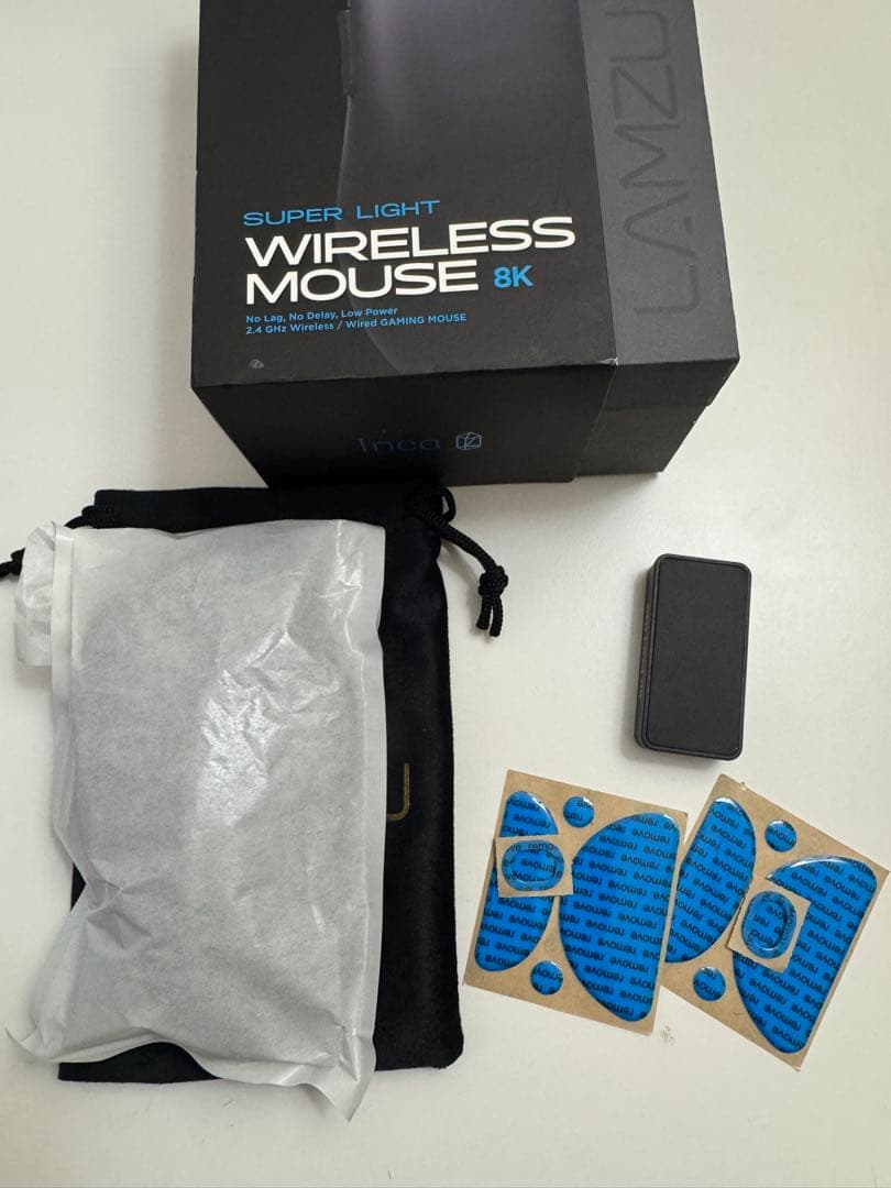 マウス・トラックボール LAMZU SUPER LIGHT WIRELESS MOUSE 8K