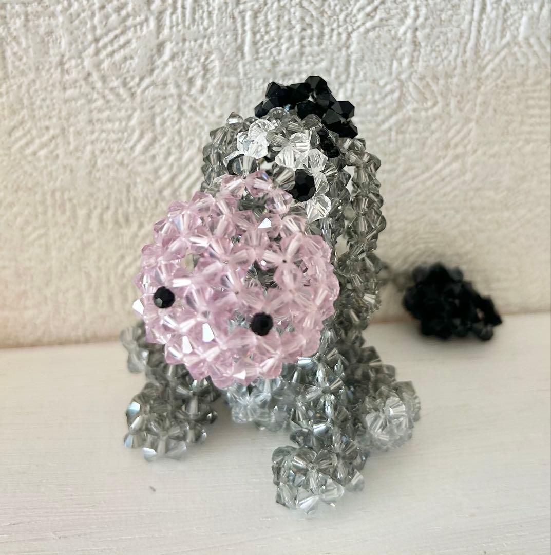 プーさんと仲間たち◆スワロフスキー◆置物◆ハンドメイド