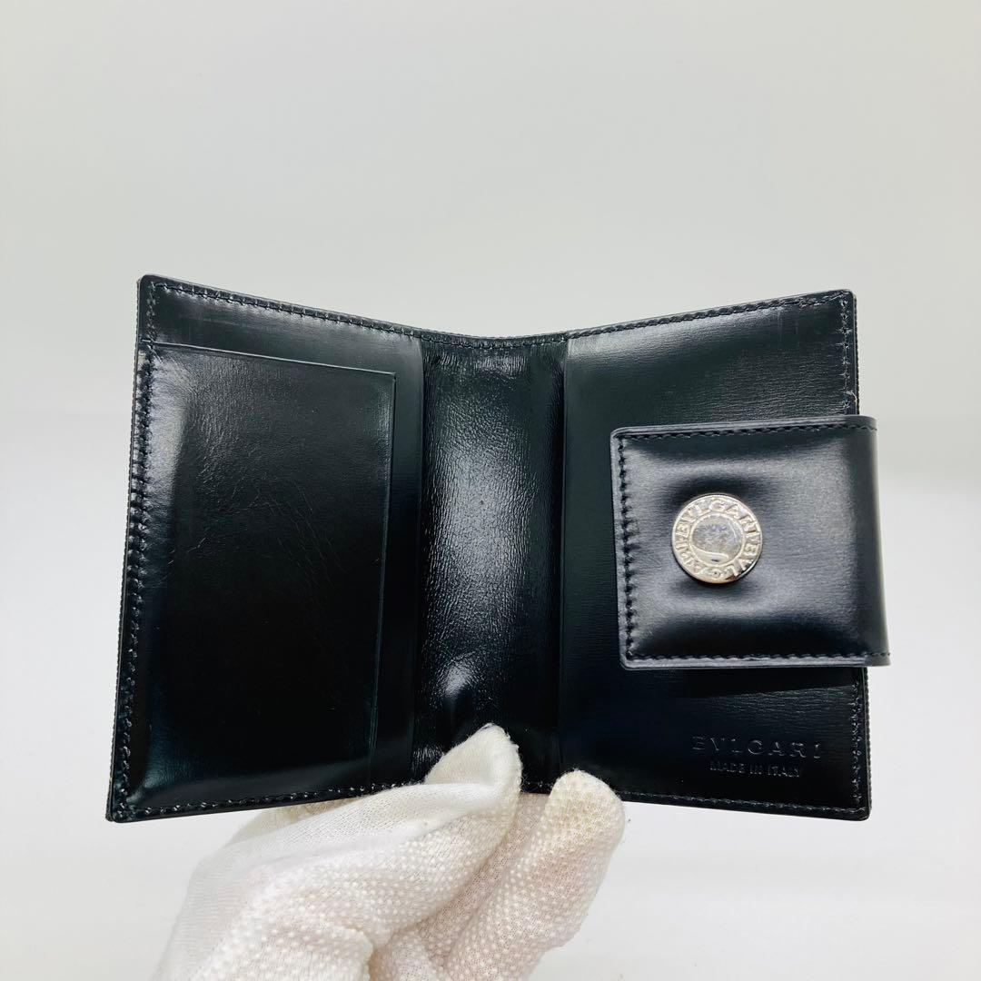 ブルガリ BVLGARI 手帳カバー 手帳 ブラック A890