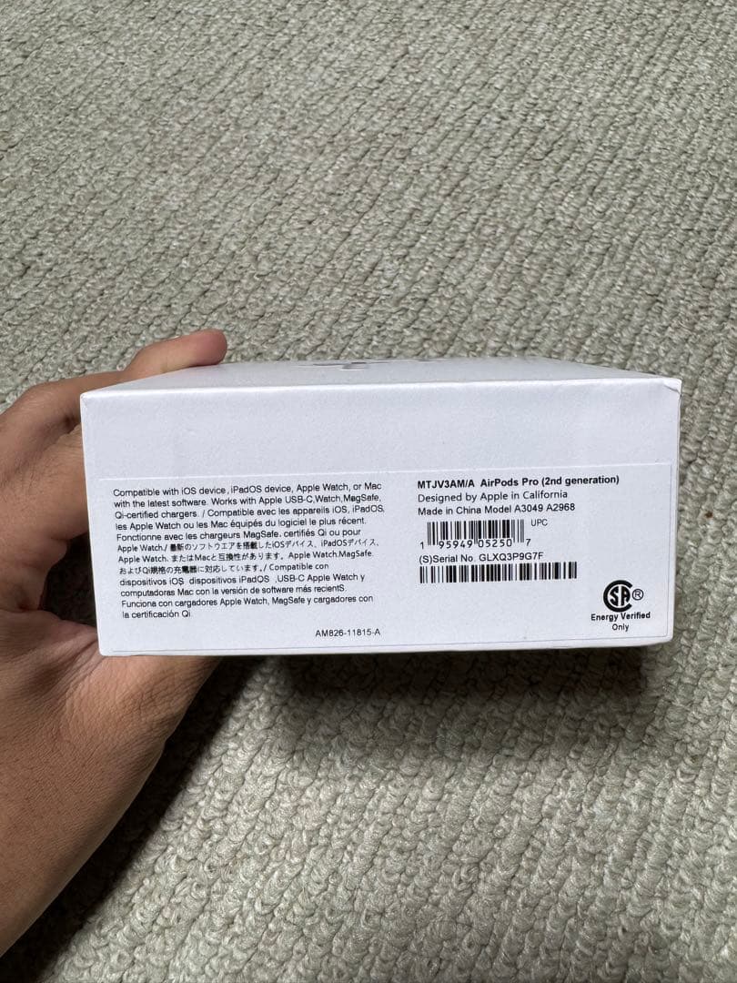 Apple AirPods Pro本体 ホワイト 充電ケース付き