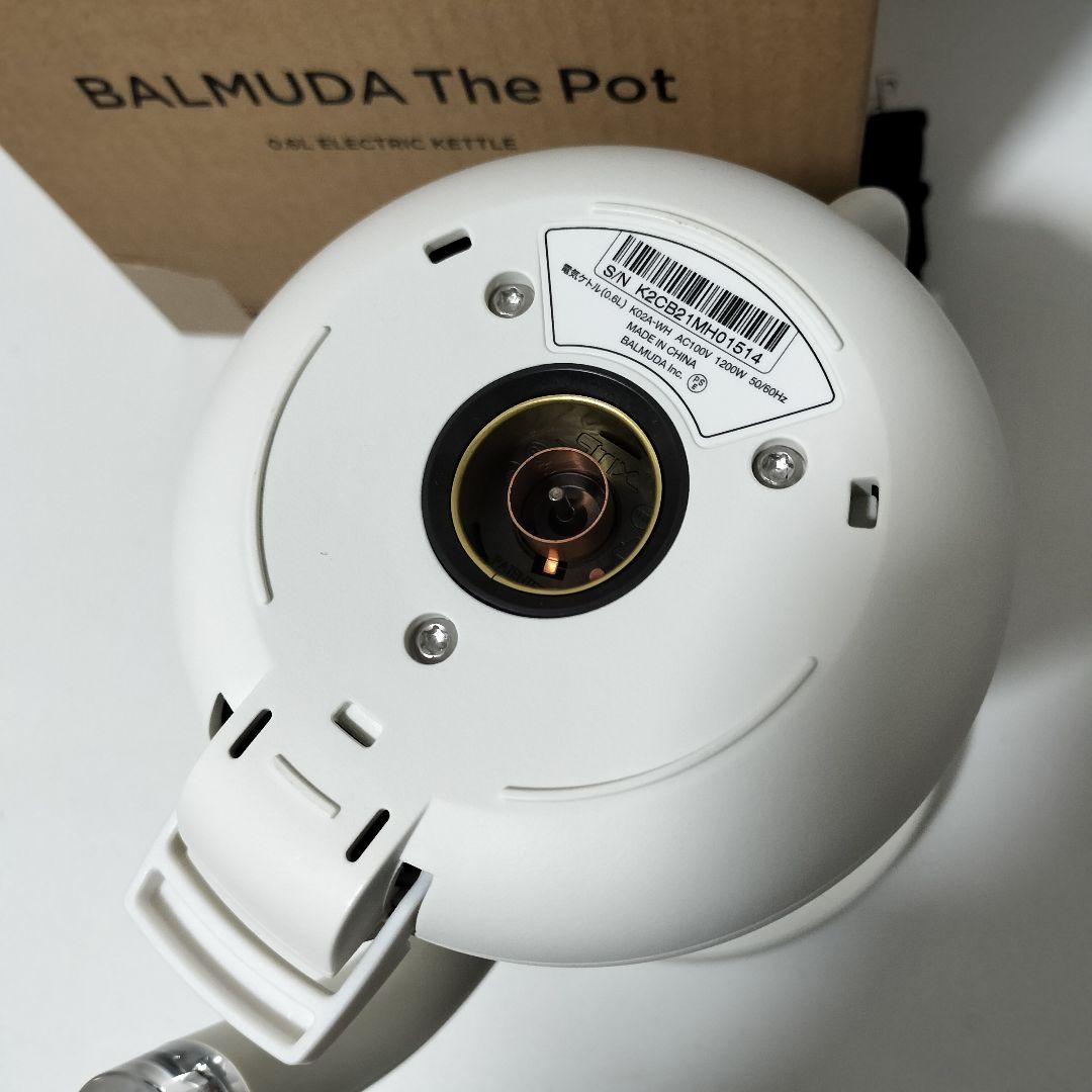 【未使用に近い】BALMUDA バルミューダ　電気ケトル　中古美品　1306