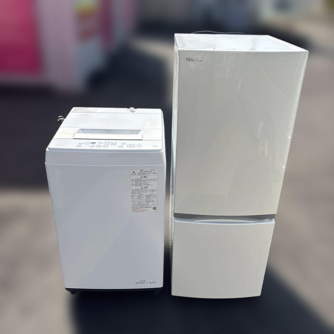 TOSHIBA/2021年製/洗濯機/4.5kg/2019年製/冷蔵庫/153L