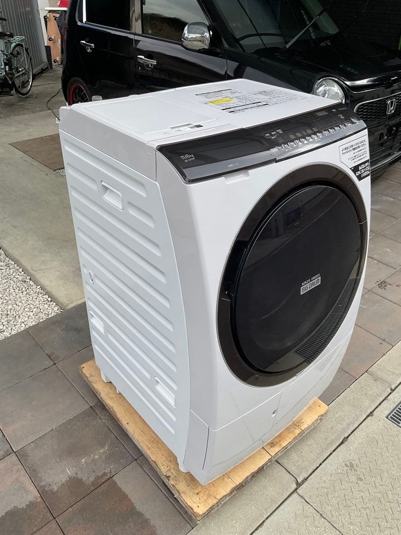 【分解洗浄済み】日立ドラム式洗濯乾燥機　BD-SX110FR 2021年製