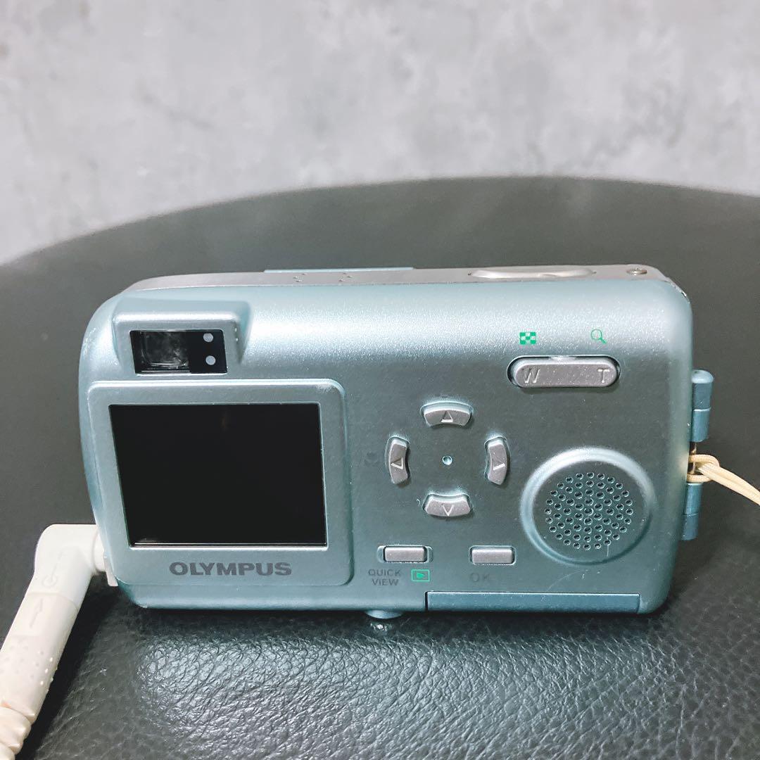 【希少・動作品】OLYMPUS μ-30 DIGITAL アイスブルー