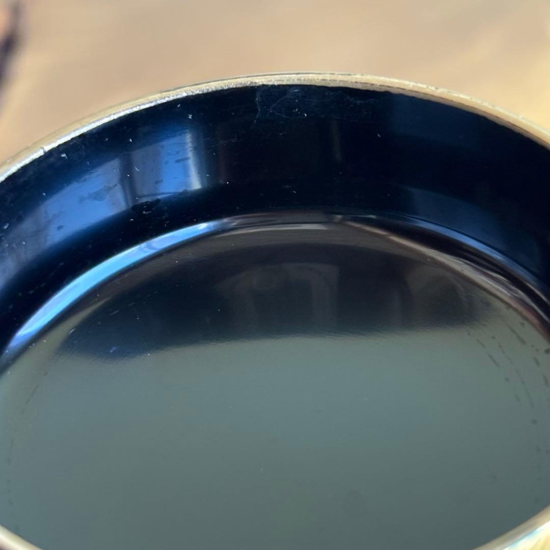 「誰ヶ袖蒔絵」中棗 春 中村湖彩造 茶道具 共箱（4）