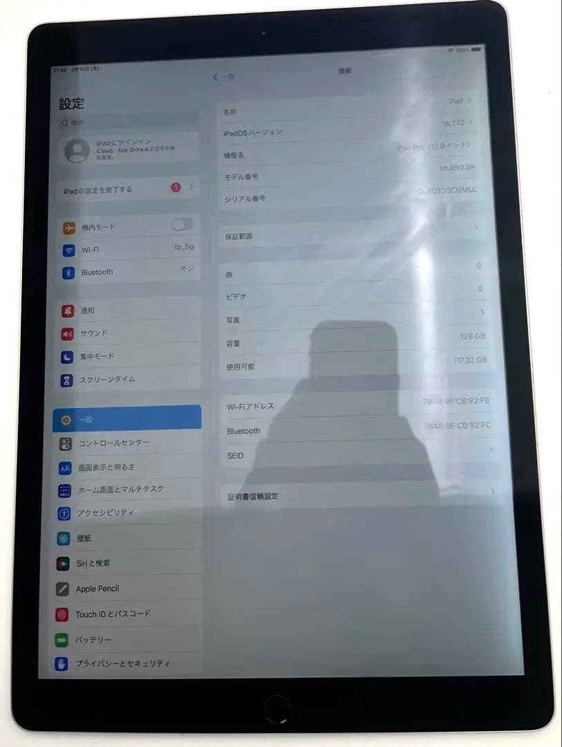 iPad Pro 12.9 第1世代 Apple Pencil