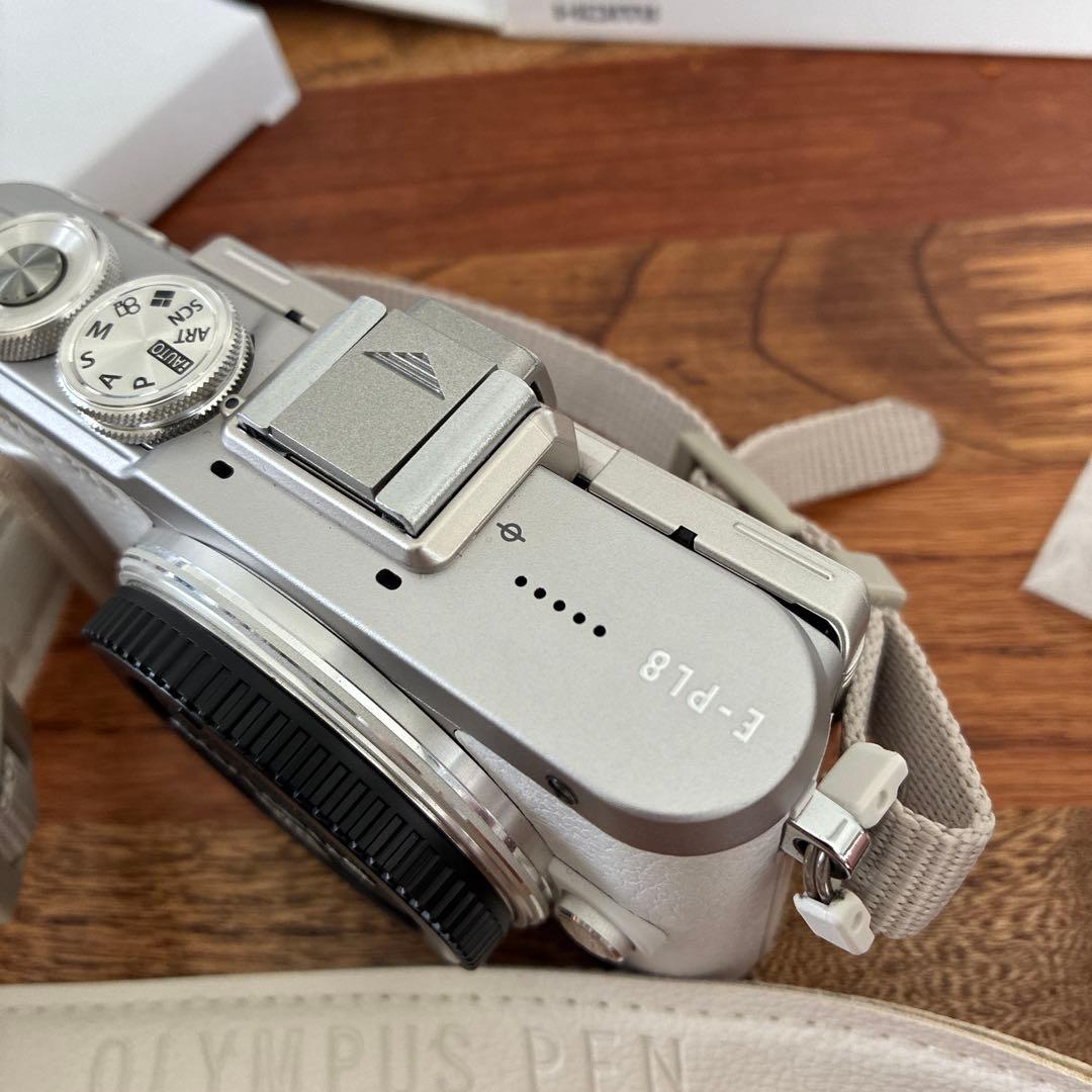 極美品　OLYMPUS PEN　E-PL8　EZダブルズームキット　付属品完備