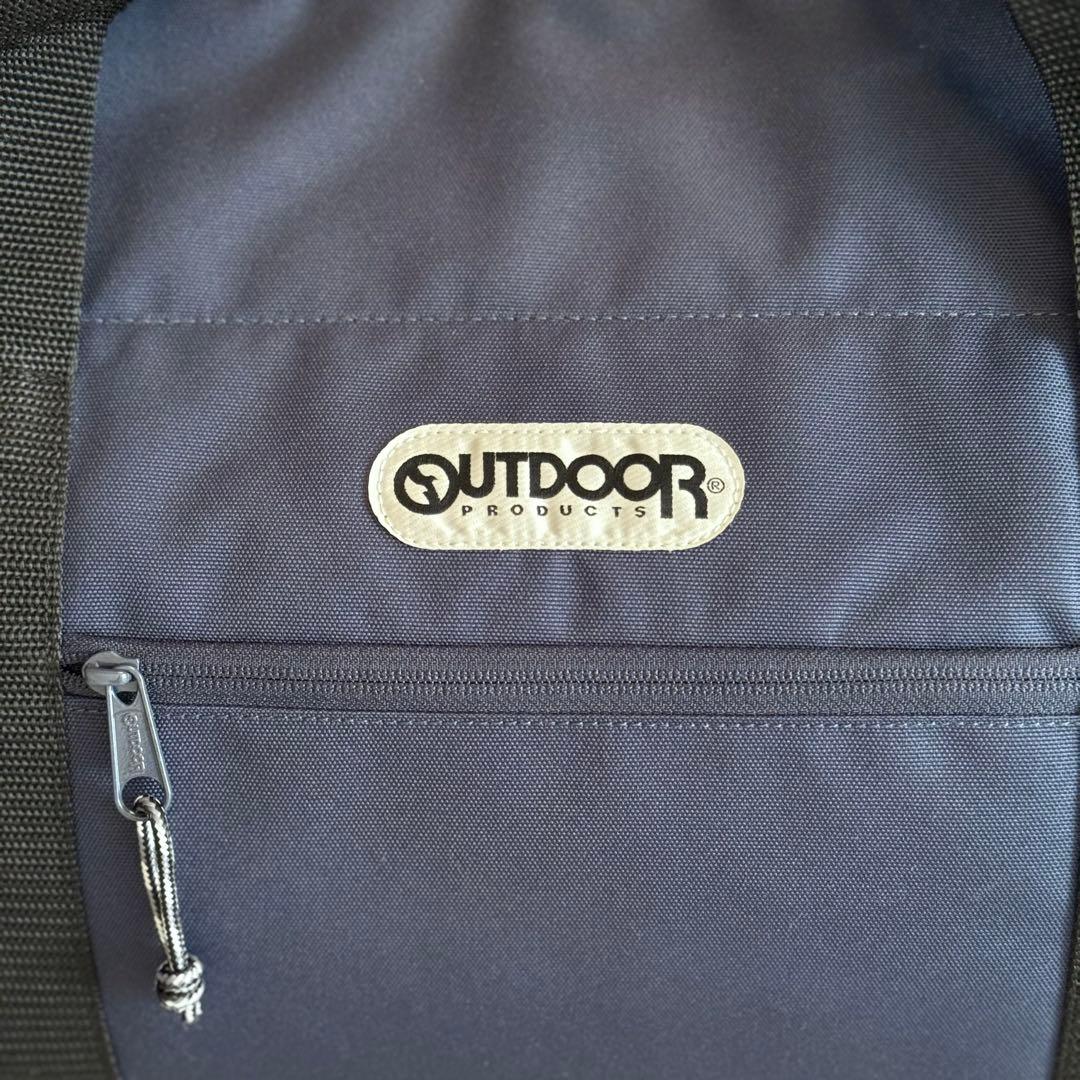 OUTDOOR PRODUCTS×麻布テーラー 別注 ガーメントバッグ ネイビー