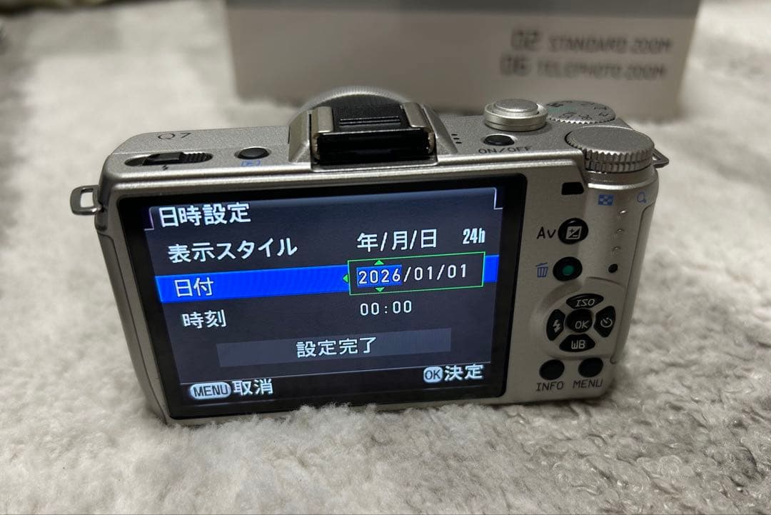 PENTAX Q7 ダブルズームキット 元箱付 動作確認済 フルセット　美品