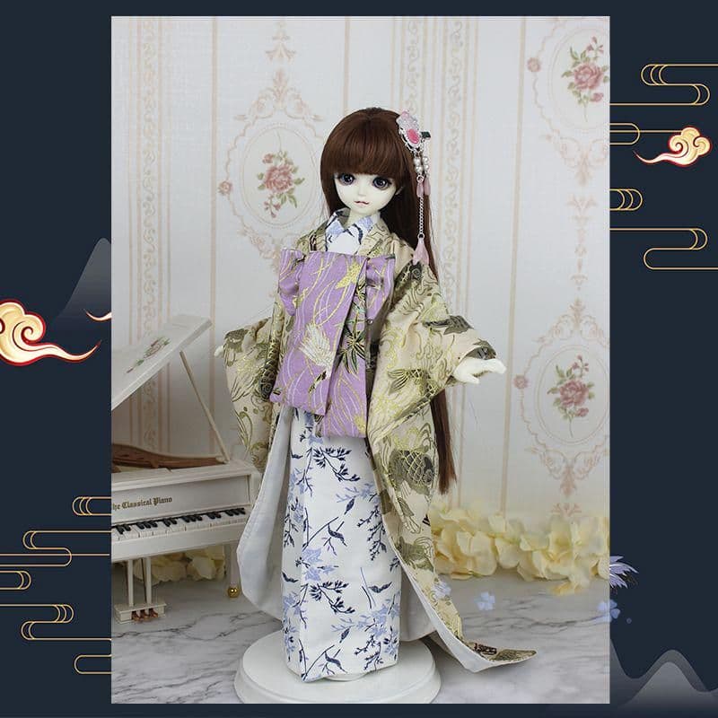 E10 bjd 1/3 ドール 衣装 和風　浴衣　球体関節人形 ハンドメイド