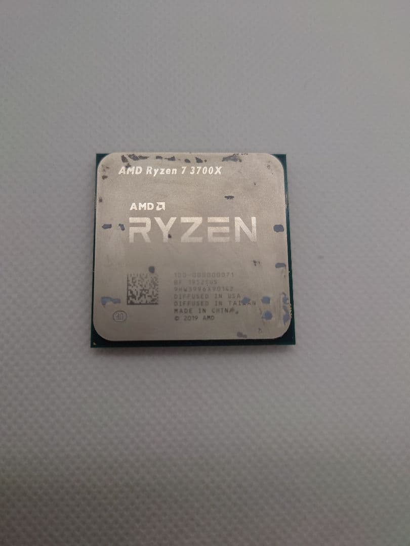 Ryzen7 3700x ジャンク ピン曲がり