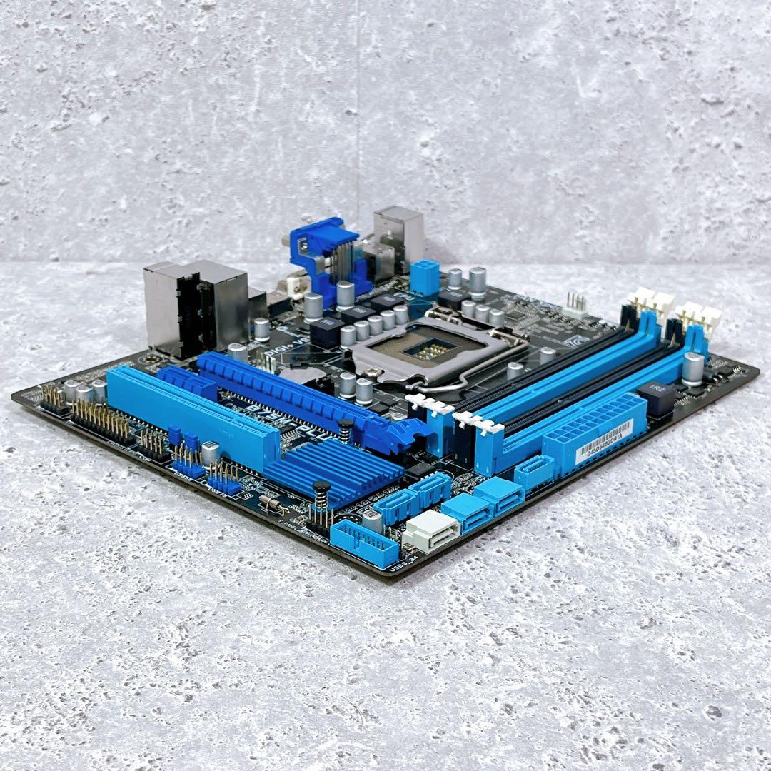 美品 ASUS LGA1155 B75M-PLUS マザーボード マザボ